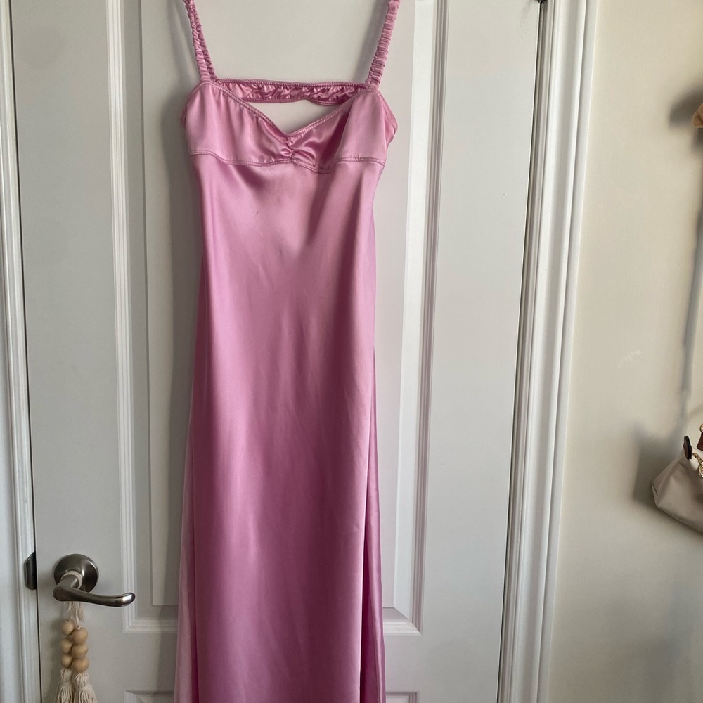 Zara Pink Maxi Dress - Picture 3 of 6